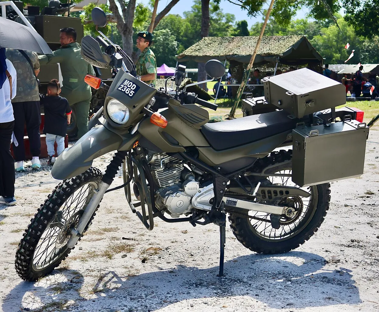 Шведська армія купить 1000 мотоциклів Yamaha XT250