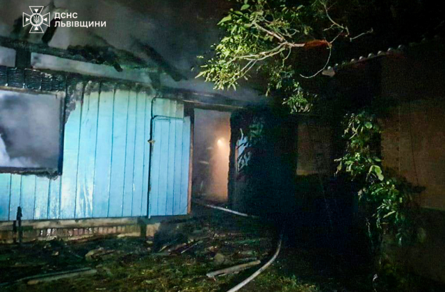Трагедія на Львівщині: пожежа в будинку забрала життя людини